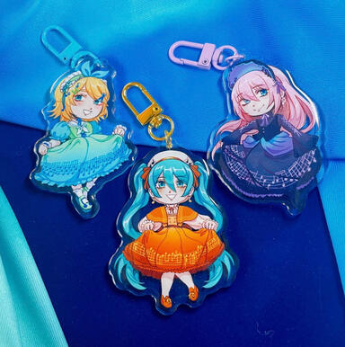Vocaloid + EGL Large Charms