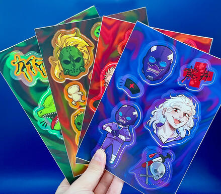 DRHDR Sticker sheet