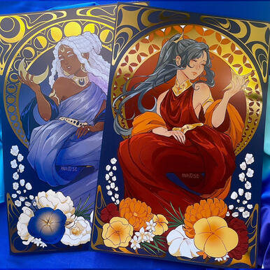 Ophelia &amp; Reina Prints[OC]