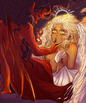 Good/Evil print